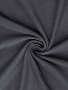 Young Girl Casual Funny Print Crew Neck Short Sleeve T-Shirt, Summer Top - Dark Grey - View 11