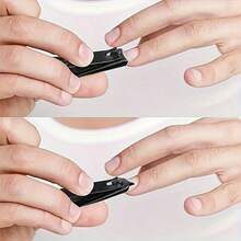 12件套不锈钢美甲套装，专业护理套装，适用于面部、手部、足部和指甲，配有皮革旅行包。便携式美容工具套装，专业护理必备品，旅行必备，适合海滩度假、夏季郊游、学校用品和返校季使用。 - 彩色 - 查看 3