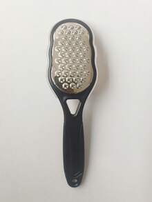 Professional Stainless Steel Foot Scrubber | Splash-Proof Design, Ergonomic Handle, Coarse & Fine Sanding Surfaces Made Of Durable Plastic, Ideal For Home SPA And Manicure Care - Multicolor - View 13