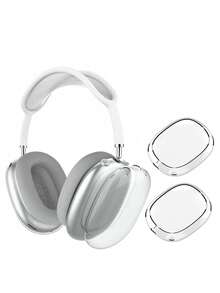 柔软防刮透明保护壳，Max TPU 无线防震耳机保护套，透明 - 無色 - 查看 1