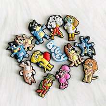 1set/12pcs Colorful And Fun Charms Featuring Bluey, Bingo, And Friends, Perfect For Room Decor, Ideal For DIY Projects, Creative Personalization, And Unique Gift Ideas For Bluey Fans,The Perfect Party Favors(Random Style) - Multicolor - View 6