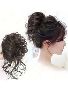 1 chiếc kẹp tóc nhiều ngạnh dùng cho búi tóc, kiểu tóc búi cao, phụ kiện tóc mùa hè, kẹp tóc đi biển, kẹp tóc du lịch. - màu đen - Xem 2