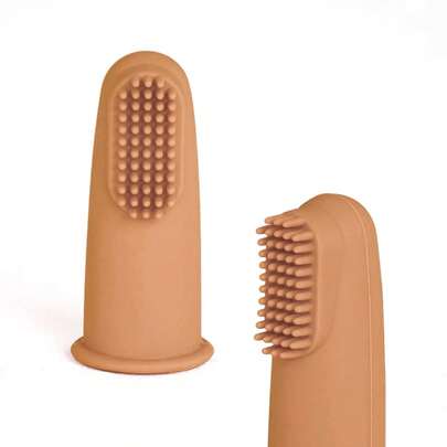 Cepillo de limpieza para el cuidado bucal de los dientes de los niños, cepillo de dientes para el dedo para la salud del bebé, artículos para bebés recién nacidos, accesorios portátiles de viaje IMSV