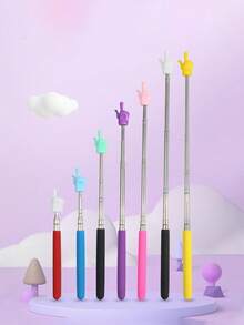 10支装不锈钢伸缩教师指示棒，适用于阅读、教学、演示、课堂使用，返校季必备 - B - 查看 4