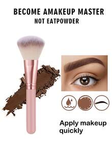 18件套化妆工具套装，包括：9支化妆刷套装+1个多功能防水拉链化妆包+2个化妆海绵+2个迷你化妆海绵+2个圆形粉扑+1个眼部化妆辅助工具+1个洗鼻刷 - 粉色 - 查看 10