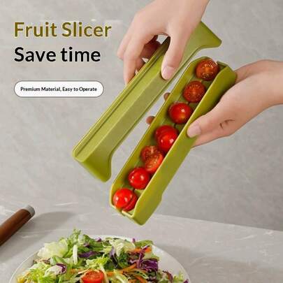 Kitchen Tomato Grape Slicer, Restaurant Tomato Vegetable Salad Fruit Divider, Cherry Slicer