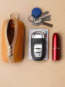 Elegant Women Coin Purse, Car Key Holder, Cute Small Storage Bag, Minimalist Lovely Keychain, Mini Home Coin Pouch, Card Holder, Small Wallet, Travel Wallet - Multicolor - View 4