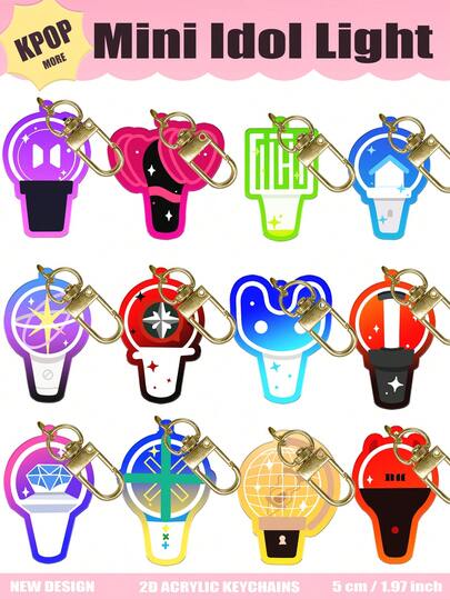 K-Pop Idol Schlüsselanhänger, K-Pop Idol Leuchtschlüsselanhänger, KATSEYE/schwarz-PINK/STRAYKID/EN-EHYPEN/BABYMONSTE-BABEMON/T-WICE/NJZ/TXT/NCT/Next-Door/SKZ, K-Pop Idol Leuchtaufkleber Schlüsselanhänger, Idol Leuchtschlüsselanhänger, K-Pop Stil Schlüsselanhänger, Auto Schlüsselanhänger Anhänger Schlüsselring, ästhetischer Schlüsselanhänger, besonderes Geschenk für Freunde