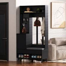 Shoe Cabinets - Black - View 3