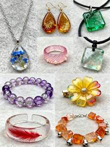 100毫升/200毫升/300毫升/400毫升/500毫升 UV树脂，快速固化高粘度UV环氧树脂，适用于珠宝制作、工艺品制作、铸造等。 - UV Resin - 查看 8