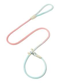 Nouvelle laisse en nylon haute densité, convenant aux chiens de taille moyenne et grande. Ensemble de collier et laisse universel. Fournitures pour animaux de compagnie - Multicolore - Voir 13