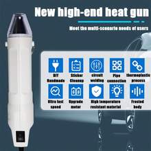 New High-End Handheld Mini Hot Air Gun, 10-Layer Mica Plate Matte Texture, Mini Hot Air Gun Compact Heating Gun For Phone Film Shrink Wrap Repair Electronics - Multicolor - View 3