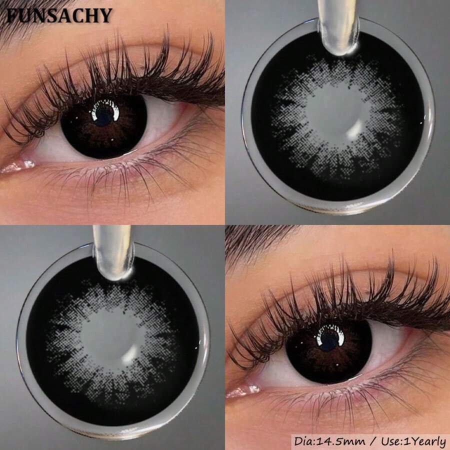 FUNSACHY Natural Soft 14.5mm Black Soft Lenses Of The Year