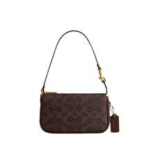 Coach Plaza Printed Women's Single Shoulder Handbag CCD38B4YDT - 楓棕色CCD38B4YDT - 查看 10