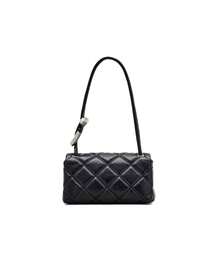 MARC JACOBS - Women The Mini Quilted Leather Dual Shoulder Bag For Mother's Day & Everyday Versatile Use 2S5HSH023H02 - Black - View 4