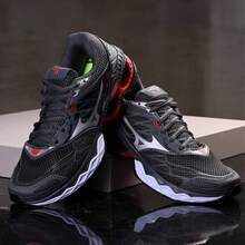 Men's Wave Creation 20 Gym Tennis Shoes For Walking And Gym Use. - 紅色石墨 - 查看 1