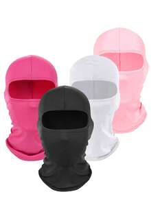 1/2/3pcs Unisex Balaclava Hat, Breathable Sports Face Mask Sun Protection Headwear, Suitable For Daily Sports, Hiking, Climbing And More - Multicolor - View 11