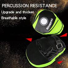 GINGPAI Boxing Gloves, Punching Mitts, Taekwondo Kicking Pads, Martial Arts Training Targets, Curved Wall Targets - Multicolor - View 6