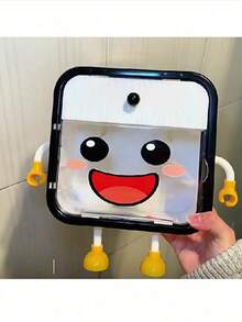 浴室纸巾架，壁挂式储物架，无需钻孔 - 彩色 - 查看 8