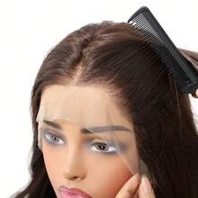 Women' 13*4 Front Lace Wig With 71.12cm Deep Brown Body Hair - -Resistant Fiber Suitable For Daily Wear, Parties, Cosplay & Music Festivals - Look & Easy Maintenance (Lace Cap) - Multicolor - View 4