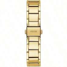 GUESS Ladies Silver Tone Multi-Function Watch GW0403L2 - Gold - View 5