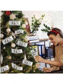 300pcs Prop Money, Used For Movies, Videos, Birthday Parties, Valentine's Day, New Year, Weddings, And Holiday Items (Note: Only For Prop Use) - 多色 - 查看 3