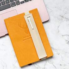 1pc PU Leather Pen Holder, Suitable For Pens, Creative Pencil Case, Protect Your Ballpoint Pen, Stylus, Suitable For School, Office, Business Travel And Tourism, Office Supplies, School Supplies, Back To School Gift, Christmas Gift, Teacher's Day Gift,Stationery,Bag - Multicolor - View 7