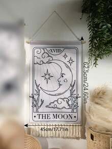 1/2 tấm thảm trang trí kiểu Tarot với họa tiết Mặt Trời và Mặt Trăng, cờ trang trí phong cách Boho có tua rua, tranh treo tường hiện đại kiểu Bắc Âu cho phòng khách, phòng ngủ, ký túc xá, căn hộ, không gian thiền yoga, phông nền chụp ảnh, trưng bày studio, nội thất Gothic, trang trí tiệc lễ hội, quà tặng sáng tạo. - Nhiều màu - Xem 15