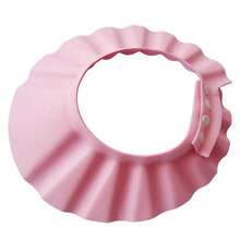 Adjustable Shower Cap, Toddler Shampoo, Bath Shower Cap, Hair Protector, Direct Visor Caps, Baby Care Protection DTKT - Blue B - View 11