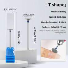 1pc Nail Drill Bit Diamond Polishing Head Flying Saucer-Shaped Polishing Head Callus Removal Tool For Feet Dead Skin Removal & Nail Polishing Manicure & Pedicure Polishing Tool - Multicolor - View 10