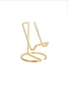 2-In-1 Metal Card Holder & Phone Stand, Creative Desktop Phone Holder, Iron Alloy Phone Stand Suitable For Living Room, Bedroom, Desk, Study - Multicolor - View 7