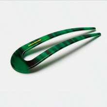 法式U型发夹 | 经典手工发饰 | 优雅发簪，适合盘发和各种高髻发型 | 时尚发叉，日常佩戴、婚礼及正式场合皆宜 | 经久耐用，适合所有发质 - 彩色 - 查看 3