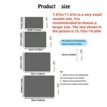 Kitchen * Restaurant * Water Absorbent Anti Slip Mat, Kitchen Sink And Dish Drain Mat, Soft Diatomaceous Earth Plate Drying Mat, Kitchen Counter Anti Slip Drainage Mat, High-Quality Coffee Machine Mat, Easy To Clean, Food Contact Safety, Durable - Multicolor - View 6