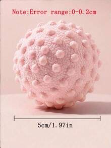 1个升级版带刺按摩球，耐磨防皱，肌肉放松球，足部和颈部深层组织按摩器，瑜伽健身必备品 - 彩色 - 查看 6