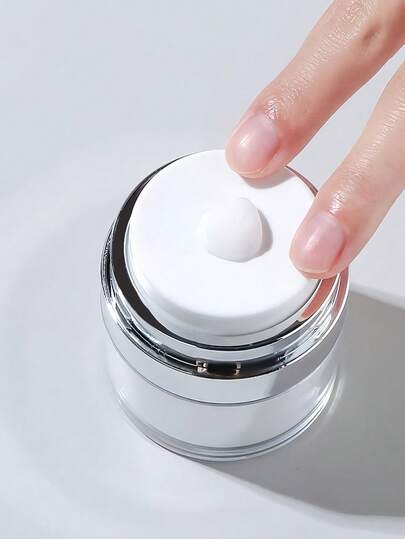 Hũ đựng kem dưỡng ẩm chân không bằng acrylic, chai kem dưỡng da mặt chân không di động, thích hợp cho du lịch ngoài trời, phòng khách, nhà cửa, phòng tắm, trang trí phòng ngủ, đồ dùng cần thiết khi đi du lịch, quà tặng sinh nhật, quà tặng cặp đôi, đồ dùng học tập, đồ dùng du lịch biển.