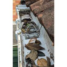 Gutter Down Pipe Leaf Guard Wire Balloon 100mm/ 4" *10 Pack* - C - View 2