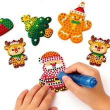 儿童手工创意玩具、学前教育玩具、3D钻石画套装、公主主题DIY手工套装、亲子互动益智游戏 - 彩色 - 查看 4