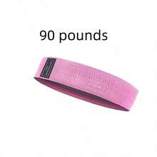 1/2pcs Elastic Resistance Bands, Yoga/Fitness Booty Bands, Glute Activation Bands, Gym Training Loops, Yoga Exercise Equipment, Tension Bands - Multicolor - View 2