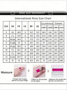 4pcs/Set Black Embossed Design Ring - Multicolor - View 11