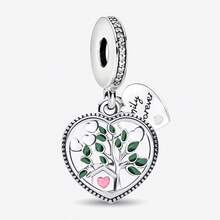 1pc 925 Sterling Silver Infinity Tree Of Life Charm Bead, Suitable For Women Bracelet Bangle DIY Jewelry Making And Daily Decoration - Beads 2 - View 16