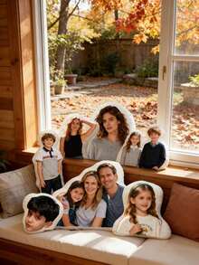 1 chiếc gối trang trí có thể tùy chỉnh chữ, thích hợp cho Giáng sinh, Năm mới và sử dụng hàng ngày. - Nhiều màu - Xem 6