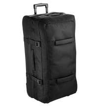 Quadra Escape Check In 2 Wheeled Suitcase (Black) - 100% Polyester - 410gsm - (BC5525) - Black - View 1