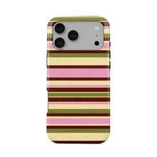Bright Stripes 2-In-1 Film Phone Case Frosted For IPhone 17 Air/16/15/14/13/12 Pro Max 14 15 16 17 Plus 11/X/Xsmax/Xr/7/8/Se Thickened Double-Layer Drop-Proof Protective Case Anti-Yellowing And Bright Colors - 黑色 - 查看 1
