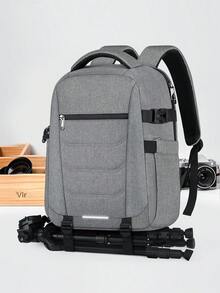 Ba lô máy ảnh chuyên nghiệp chống thấm nước, chống trộm, dung tích lớn, phù hợp với máy ảnh DSLR/Mirrorless, vừa với laptop 14/15.6 inch, kèm theo áo mưa, ba lô du lịch đựng máy ảnh. - Nhiều màu - Xem 12