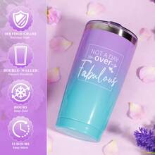 女性友谊生日礼物，粉色放松水疗礼篮套装，独特的自我护理生日礼物之选，适合送给妈妈、闺蜜、姐妹、妻子、女友、同事、老师 - 紫色 - 查看 4