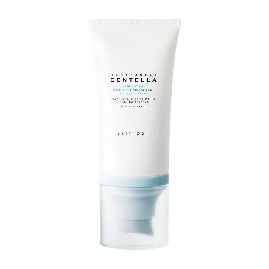 Skin1004 Madagascar Centella Hyalu-Cica Water-Fit Sun Serum SPF50+ PA++++ 50ml / 1.69 Fl.Oz - Màu xanh nhạt - Xem 1