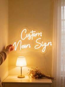 Custom Neon Sign, Neon Signs, Personalized Gifts, Home Decor, Wedding Neon Signs, LED Neon Light, Custom Sign, Wall Decor, Gift For Her, Custom Led Neon Sign Room Backdrop Decor, Personalised Gifts, USB Power, Romantic Home Decor - 彩色 - 查看 3