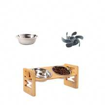 Sturdy Elevated Dog Bowl Stand With Non-Slip Base - Adjustable Height Feeder For Large Breed Dogs, Reduces Neck Strain - Multicolor 1 - View 6