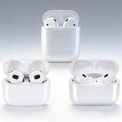 Newmine Lightweight And Comfortable True Wireless Bluetooth Earbuds, With A 5.3-Second Bluetooth Connection, USB Type-C/Lightning Fast Charging, And Long Battery Life. Suitable For Sports, Gaming, And Calls.