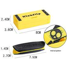 Diapasón obstáculos magnético Fidget juguete para niños azulejos deslizador Spinner conjunto de construcción 3d impreso alivio del estrés regalo divertido para niños N7Q4 - A2 - Ver 10